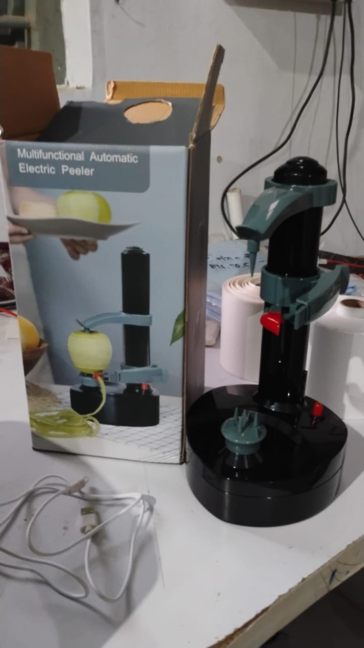 Multipurpose Electric Vegetable Fruit Peeler Automatic Potato Peeler (1 Pc)
71% OFF