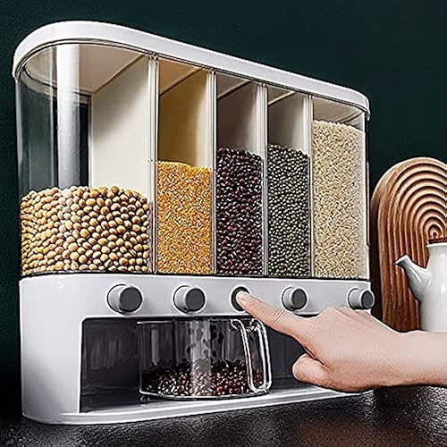 Wall-Mounted Cereals
Dispenser Press Grain
Storage Tank