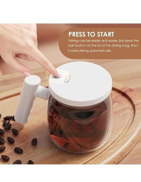 Self Stirring Electric Mixing Cup - Coffee Mug