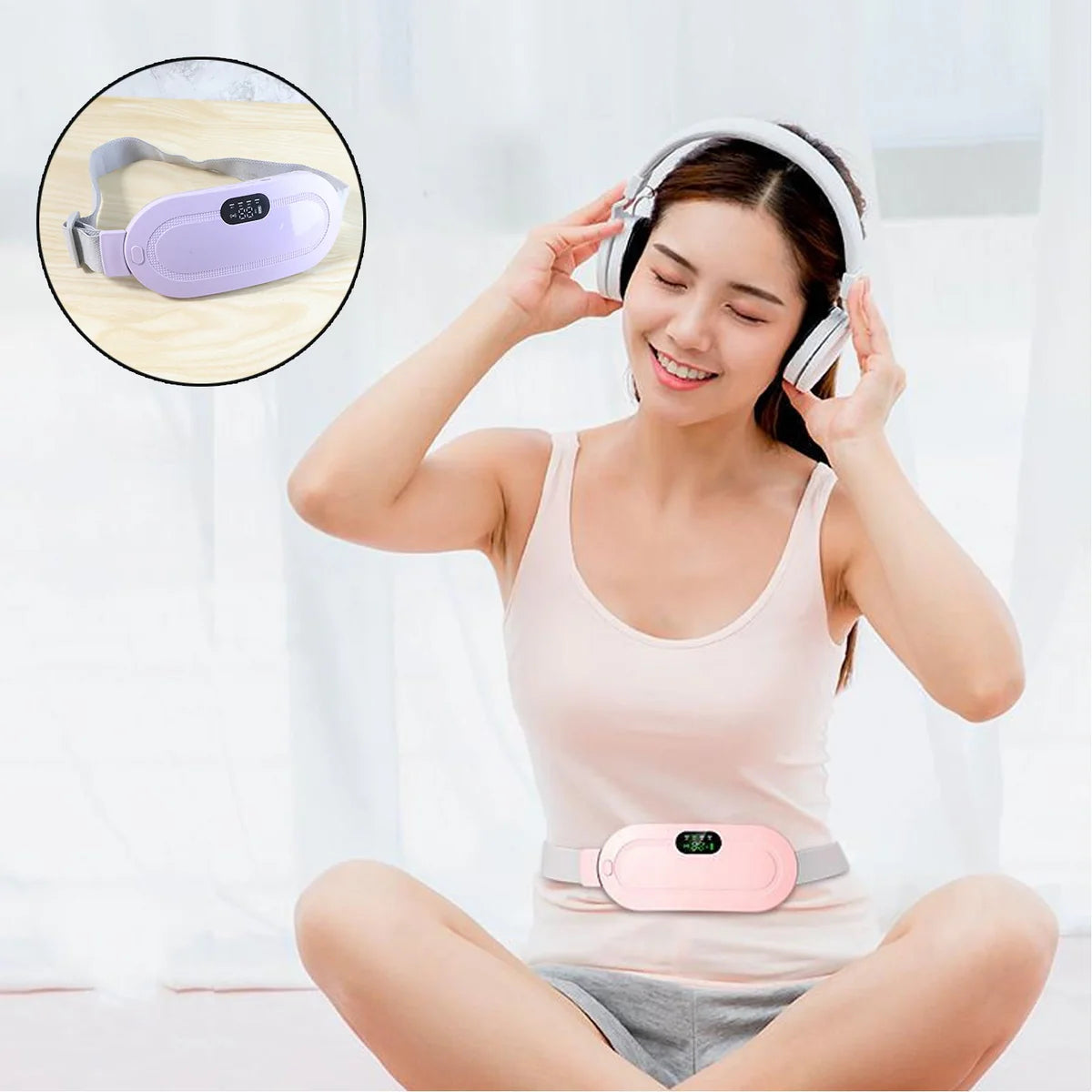 Rechargeable Smart Warm Palace Belt, Period Massager