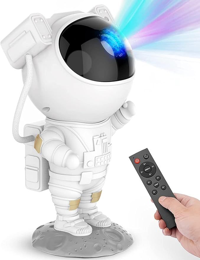 Premium Astronaut Galaxy Projector Night Light with Remote Control