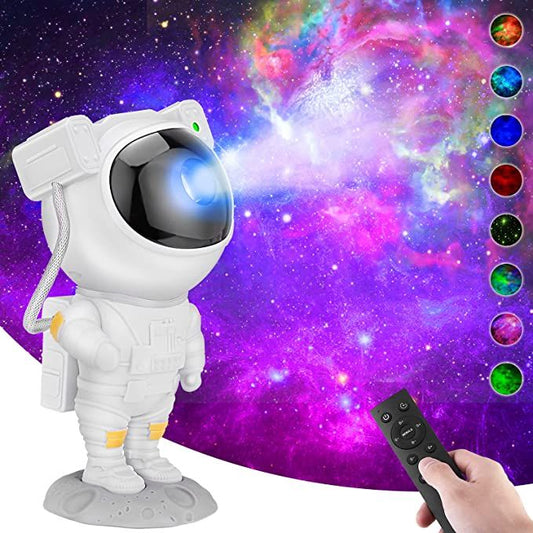 Premium Astronaut Galaxy Projector Night Light with Remote Control