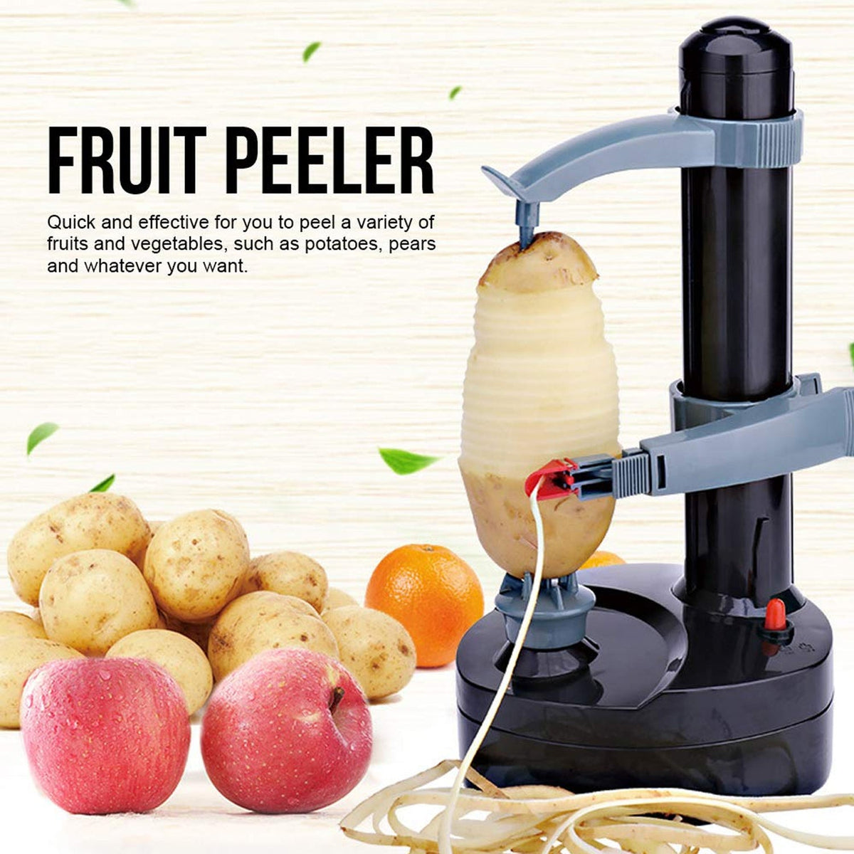 Multipurpose Electric Vegetable Fruit Peeler Automatic Potato Peeler (1 Pc)
71% OFF