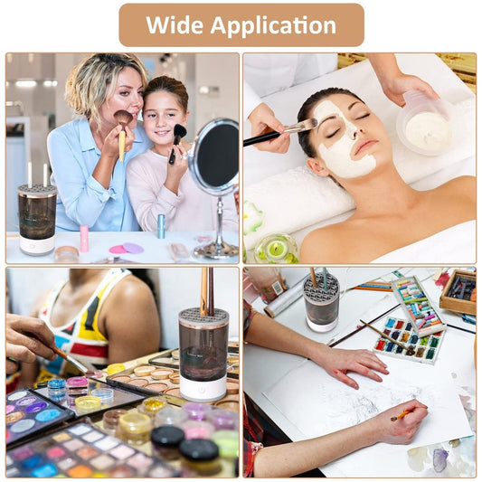 Automatic Makeup Brush Cleaner Fast Electric Brush Cleaner (1 Pc)