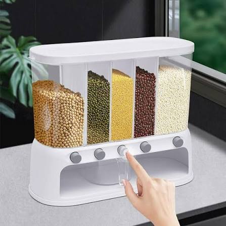 Wall-Mounted Cereals

Dispenser Press Grain

Storage Tank